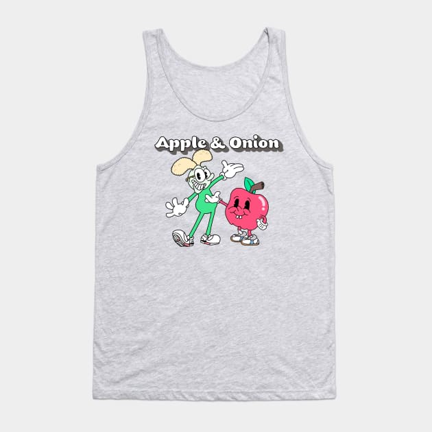 Apple and Onion 1930's Tank Top by Owllee Designs